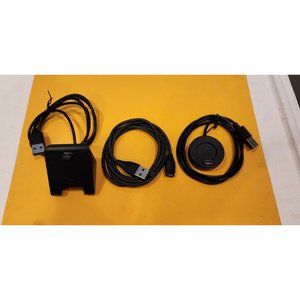 3pcs Charger Dock Charging Cable Cradles For Garmin Vivoactive 3 4 Fenix 5 5s 5x